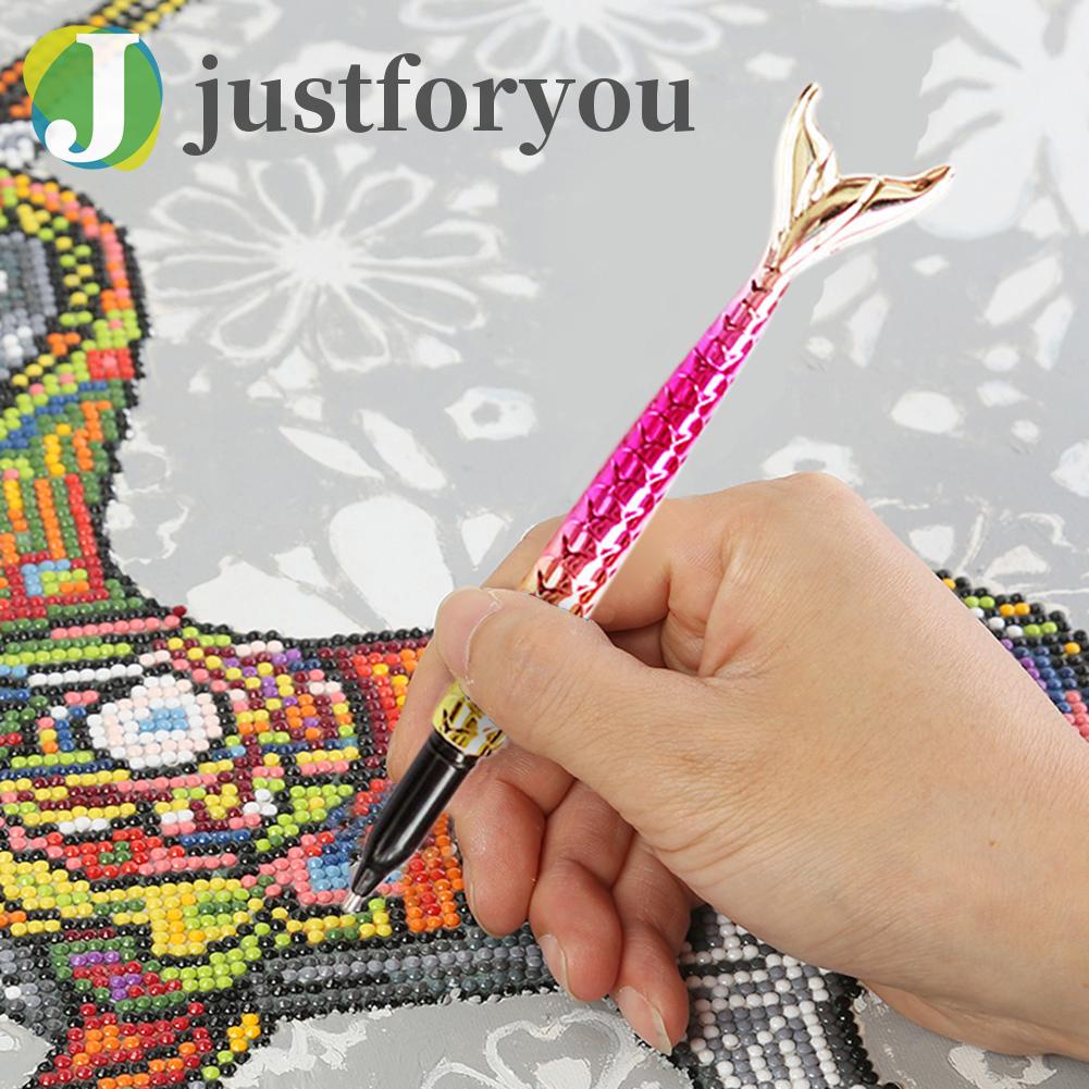Bút Đính Đá 5D Tự Làm Hình Đuôi Cá Dễ Thương