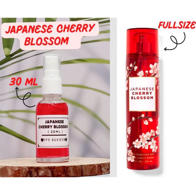 (30ML)XỊT THƠM JAPANESE CHERRY BLOSSOM BATH AND BODYWORKS