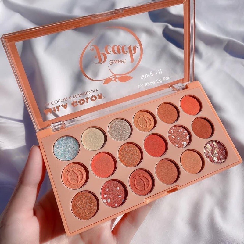 BẢNG PHẤN MẮT 18 Ô MILA COLORS | BigBuy360 - bigbuy360.vn