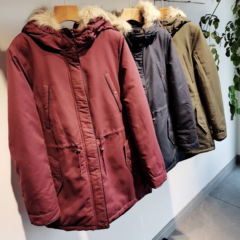 Áo parka trần bông bigsize