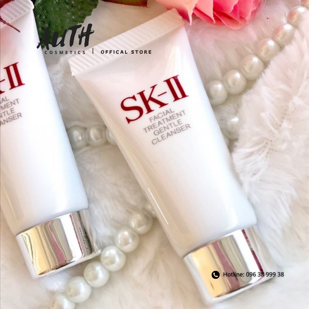 Sữa Rửa Mặt Skii Sk2 SK-II Facial Treatment Gentle Cleanser Ngừa mụn săn chắc sáng da sạch sâu mờ nếp nhăn thâm nám