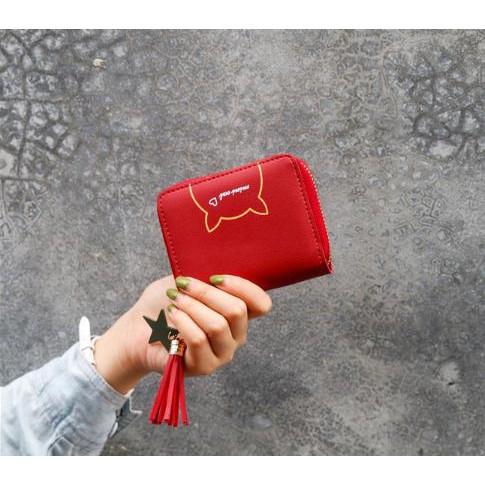 VÍ NỮ CẦM TAY FROM KOREA MÈO MINI CAT 232B SIÊU DỄ THƯƠNG | BigBuy360 - bigbuy360.vn