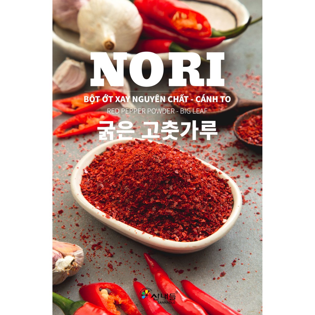 Bột ớt cánh Hàn Quốc Nori