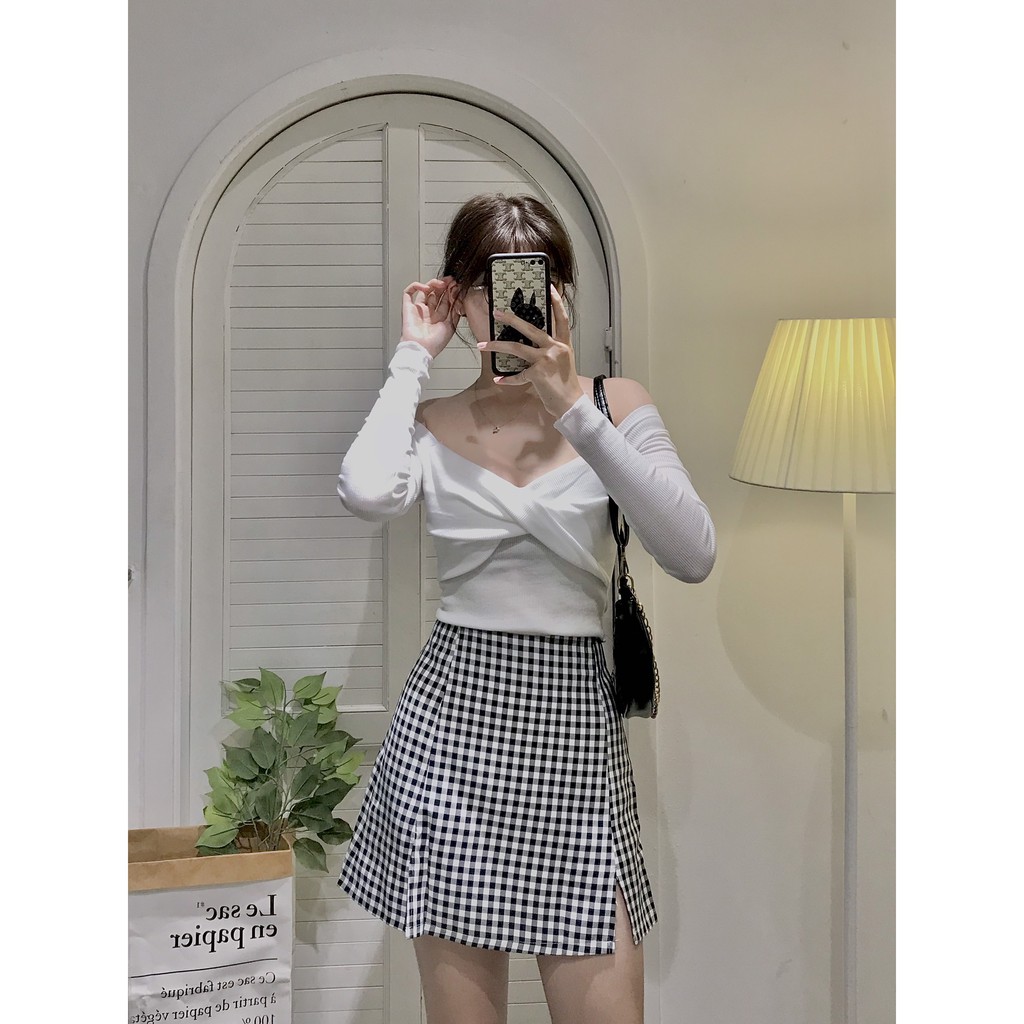 ÁO TAY DÀI CHÉO NGỰC