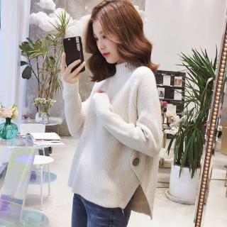 Áo len dáng rộng dài tay phong cách Hàn Quốc trẻ trung dành cho nữ