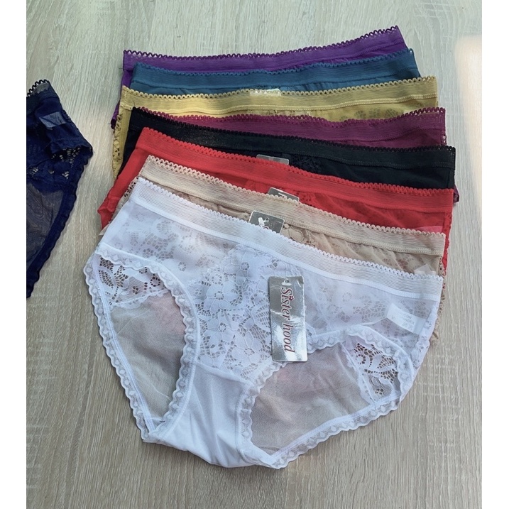 Quần lót lưới Phối ren - Đồ lót nữ thái Ôm mông Tôn dáng vòng 3 Gợi cảm 2027