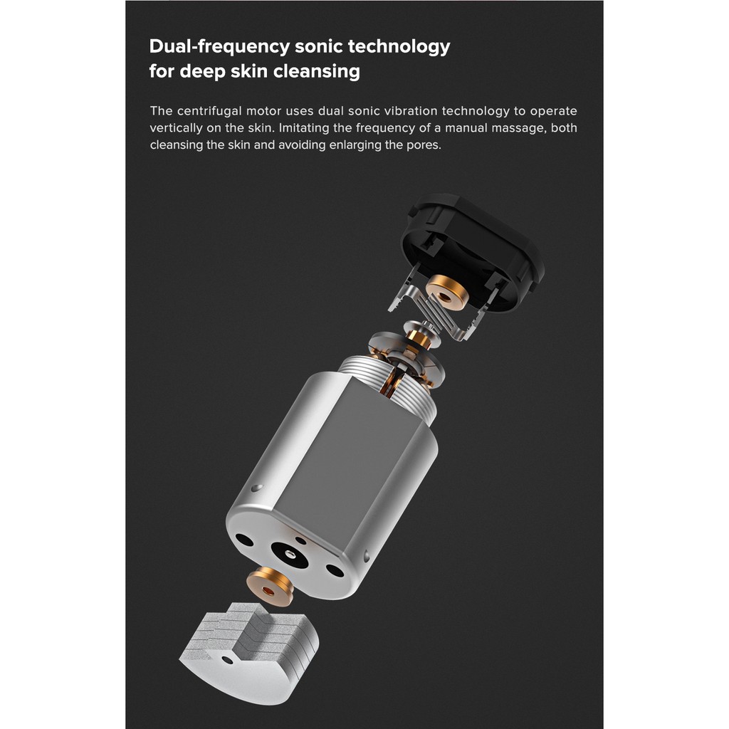 Máy rửa mặt sóng âm Xiaomi Inface MS2000- MS2000 PRO (GEN 1- GEN 2) thông minh, gọn nhẹ, bền bỉ, tiện lợi | BigBuy360 - bigbuy360.vn