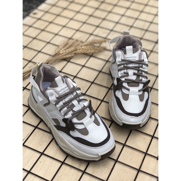 Giày thể thao Sneaker nữ💥FREESHIP 💥 giày đế độn ulzzang ĐẾ SÓNG QC