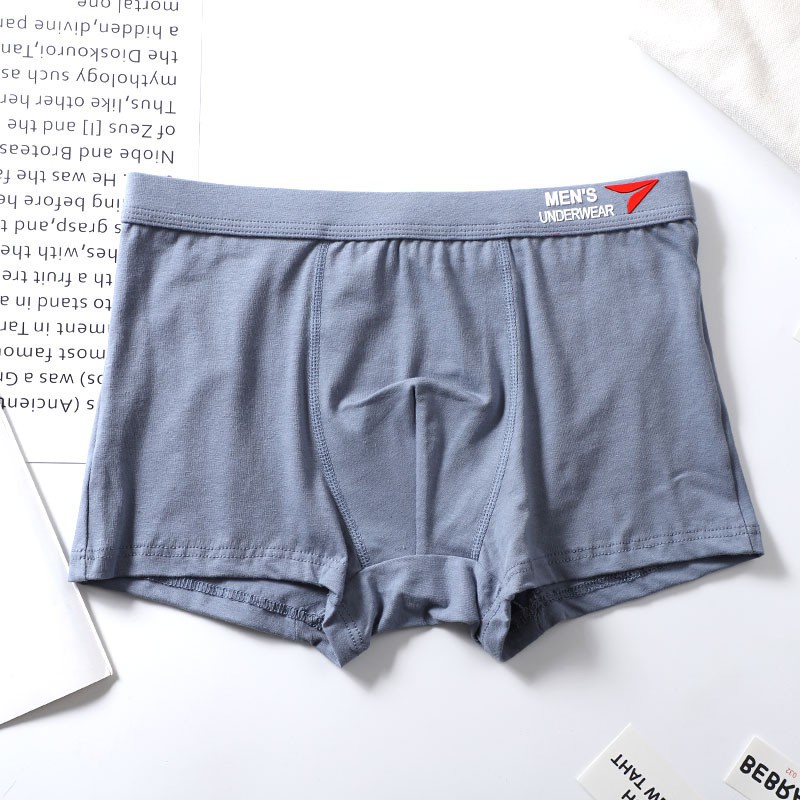[Hộp 4 Chiếc] Quần Lót nam Boxer Cao Cấp Men's UnderWear, Quần Sịp Nam Đùi vải Coton Siêu Đẹp