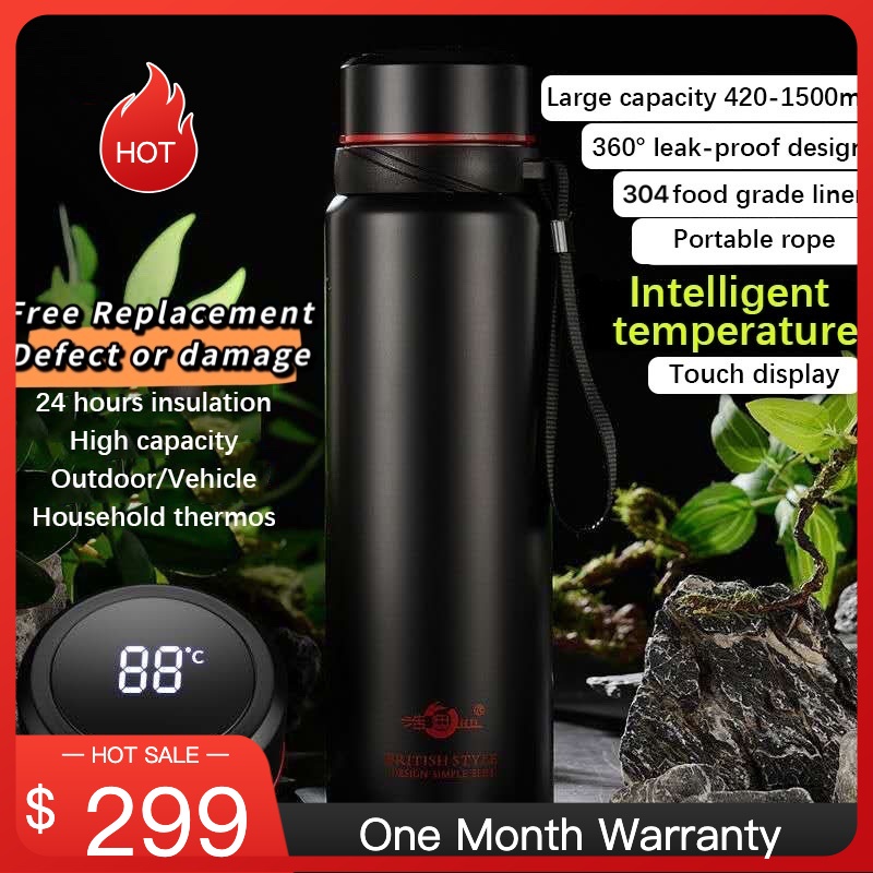 Bình giữ nhiệt chân không bằng thép không gỉ 304 dung tích lớn 420-1800ml Bình giữ nhiệt nóng lạnh