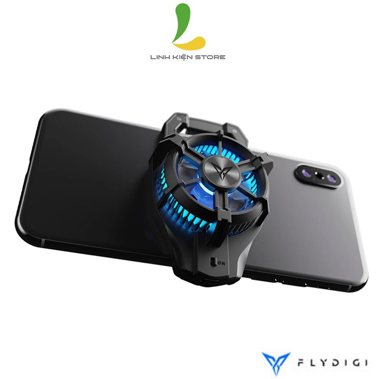 Combo nút bắn Flydigi Shadow Stinger chính và quạt tản nhiệt Flydigi Wasp Wing Pro