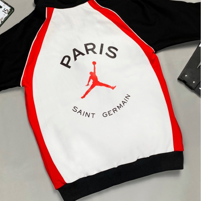 Áo Khoác Thể Thao Nam Nữ In Logo Paris Chất Thun Umi Dày Cao Cấp Không Xù Lông Đủ Size Chống Nắng Thời Trang Xuất Khẩu
