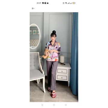 bộ pizama lụa mã 400