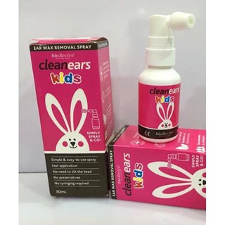XỊT TAN RÁY TAI CLEAN EARS KIDS 30ML - ÚC