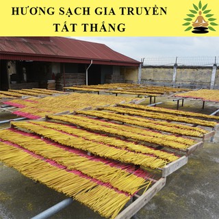 100 Nén Hương Nhang Thắp Tất Thắng Mùi Hương Trầm Thủ Công Không Đậu Tàn