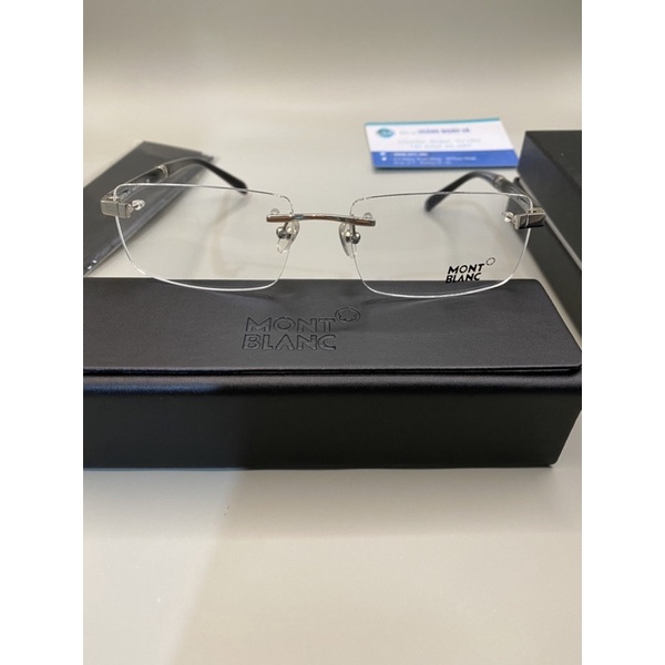 Gọng kính khoan Montblanc Fullbox cao cấp