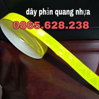 Dây phản quang nhựa bản 3.5cm