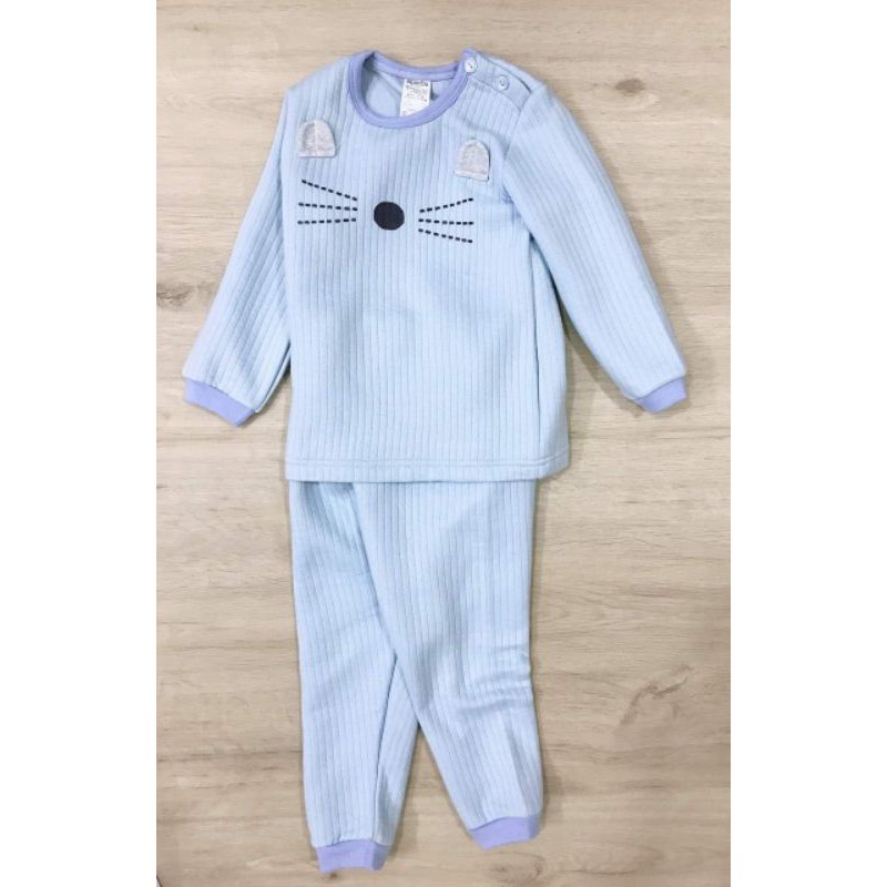 Bộ Mèo xanh thun gân