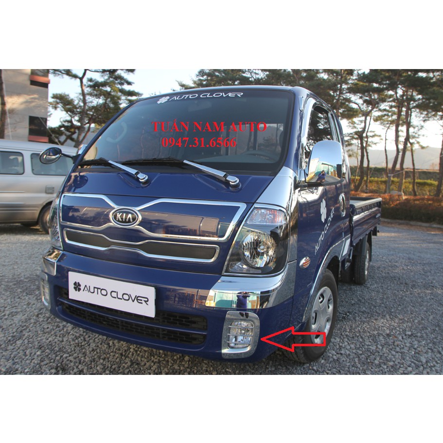 ỐP CHROME ĐÈN XƯƠNG MÙ K250/ K200/ BONGGO 3 +Hàn Hàn Quốc