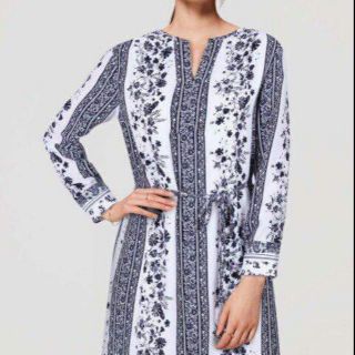 Dress by l.oft họa tiết thổ cẩm vnxk