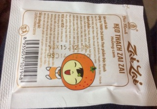 Thạch zai zai(1 kg 65-70gói nhỏ như hình)