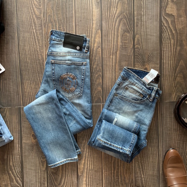 Quần jean nam ống côn hàng xuất khẩu cao cấp | BigBuy360 - bigbuy360.vn