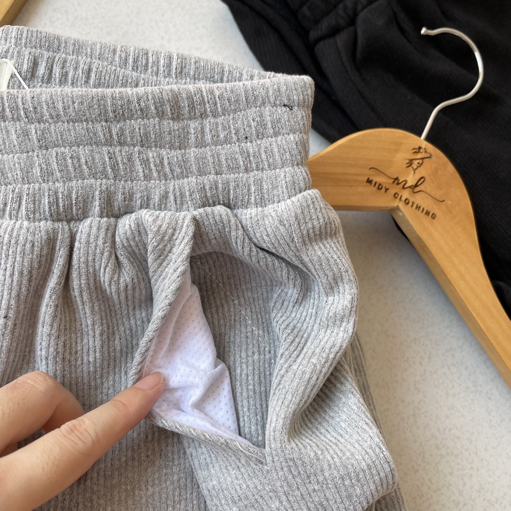 Quần boom nữ nhung tăm bo gấu hàng Quảng Châu dày 3 màu | BigBuy360 - bigbuy360.vn