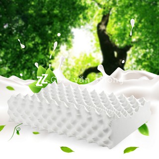 Gối ngủ cao su tự nhiên gai massage zuri pillow ldh-05