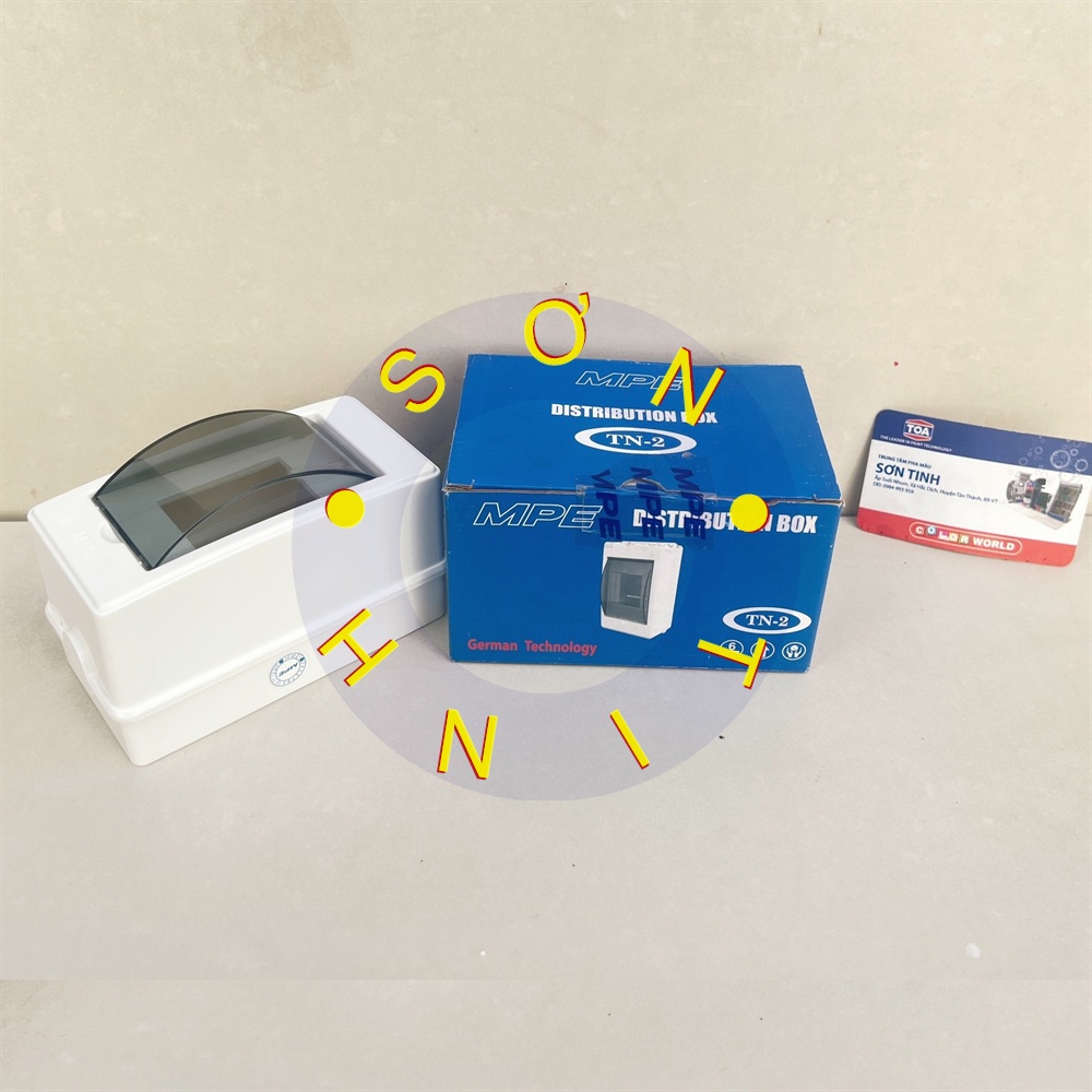 Tủ điện âm tường MPE chứa MCB TN-2 tủ điện nhựa công nghiệp, hộp nhựa âm tường, tủ điện thi công, tủ bảng điện
