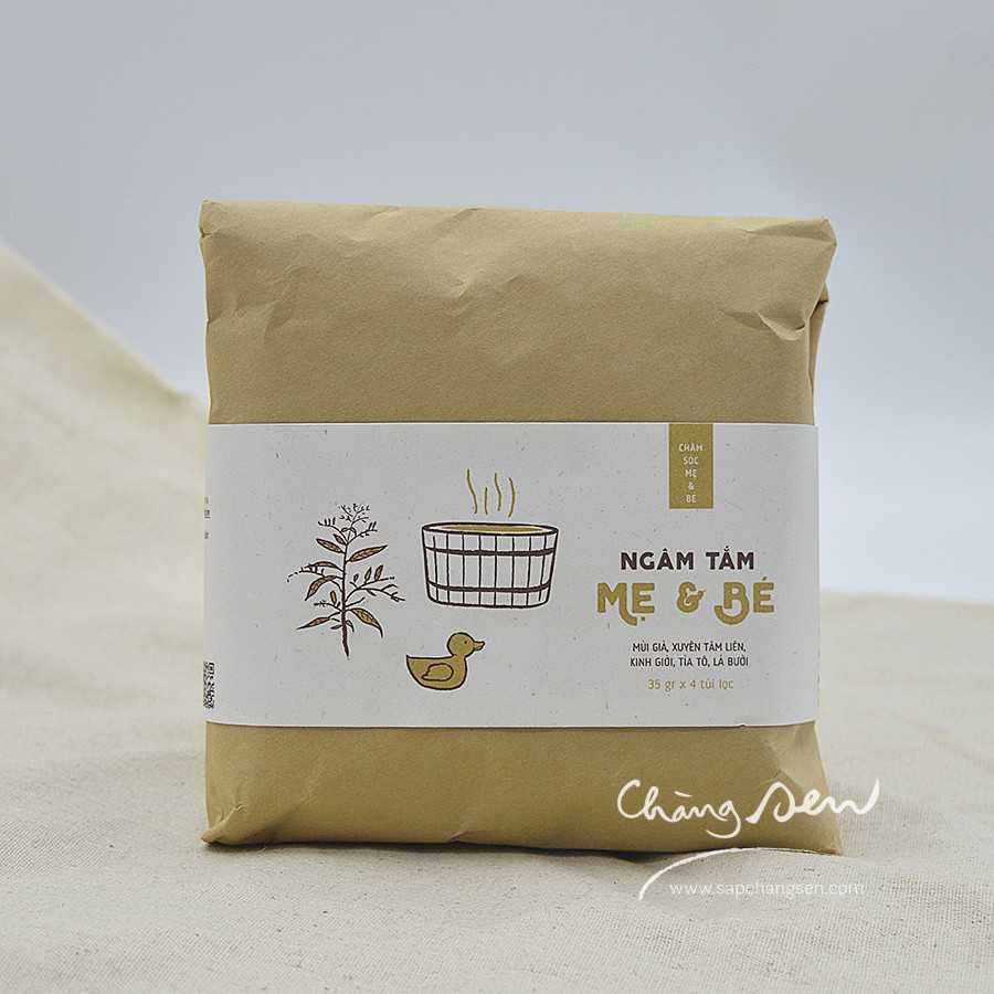 Ngâm tắm mẹ &amp; bé (Vietherb) - 35g x 4 túi lọc