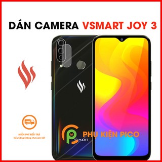 Cường lực camera Vsmart Joy 3 độ cứng 9H trong suốt không ảnh hưởng đến chất lượng chụp ảnh - Dán camera Vsmart Joy 3