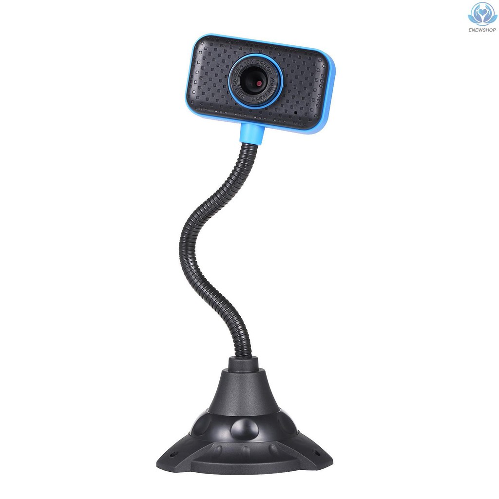 FLEXIBLE Webcam Usb 2.0 Độ Phân Giải Cao 480p Có Micro Cho Máy Tính