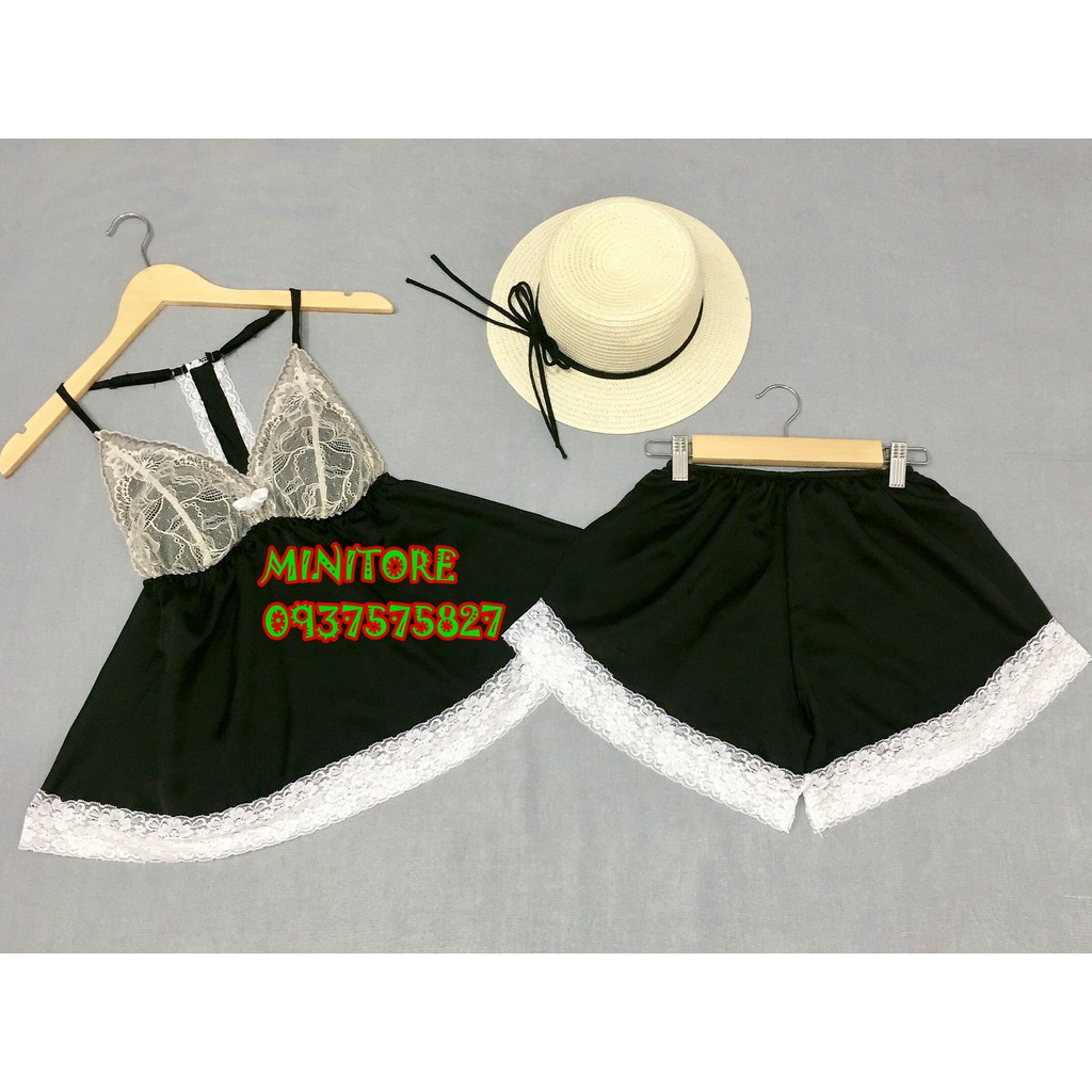 [40KG - 55KG] ĐỒ NGỦ SATIN 2 TẦNG CÓ MÚT, VẢI MỊN MÁT ÍT NHĂN - Hàng xưởng nhà may bao chắc chắn, Bộ ngủ Satin 2 tầng | BigBuy360 - bigbuy360.vn