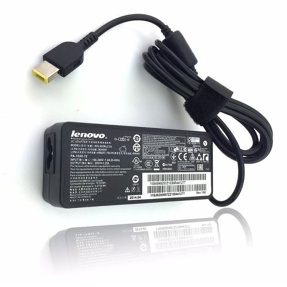 Sạc Laptop Lenovo Y50 Y50-70 Y50-80 3.25A 65W chân chữ nhật dạng USB- Hàng mới 100%-Phụ kiện giá sỉ