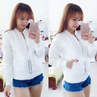 Áo khoác phao trơn