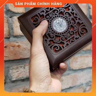 Hộp gỗ đựng vòng, đồ phong thủy sang trọng trầm hương Mộc Trầm Hương
