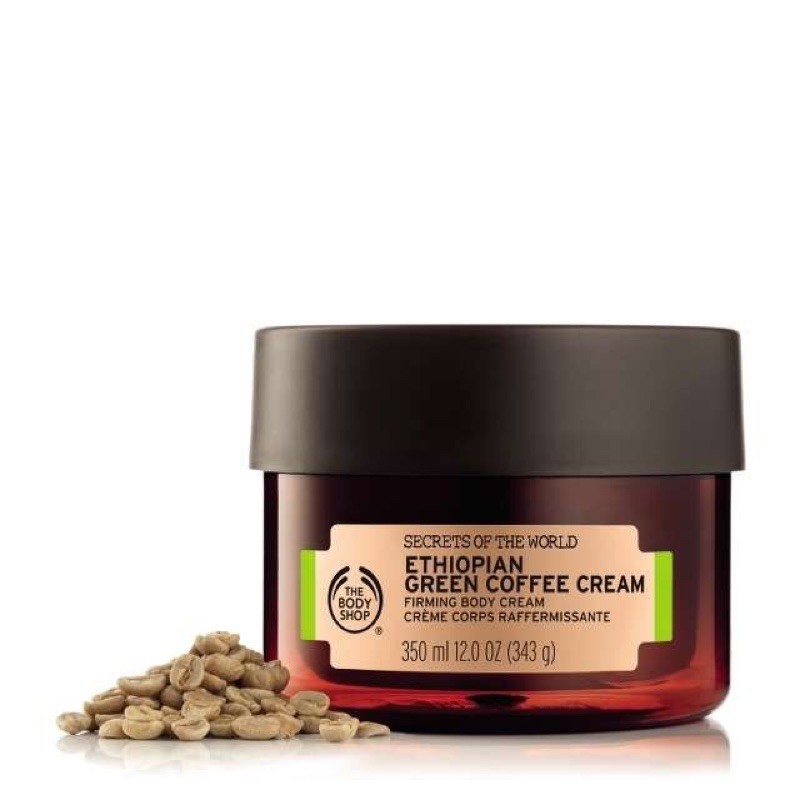 Kem dưỡng thể The body shop Ethiopian Green Coffee Cream [bill Mỹ]