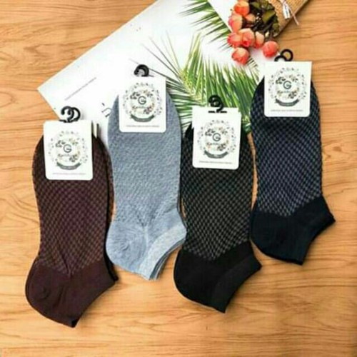 10 đôi Tất nam thông hơi cổ ngắn