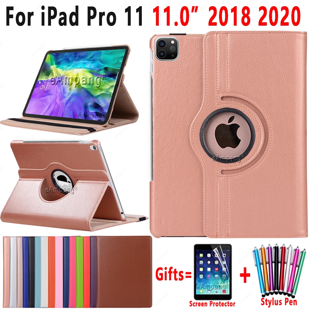 Bao da bảo vệ dạng xoay 360 độ thông minh cho Apple iPad Pro 11 2018 2020 2nd Generation