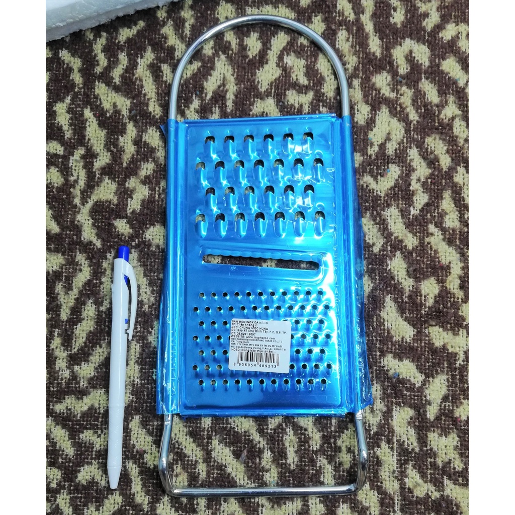 BÀN BÀO INOX ĐA NĂNG (Bào phô mai, rau củ quả)