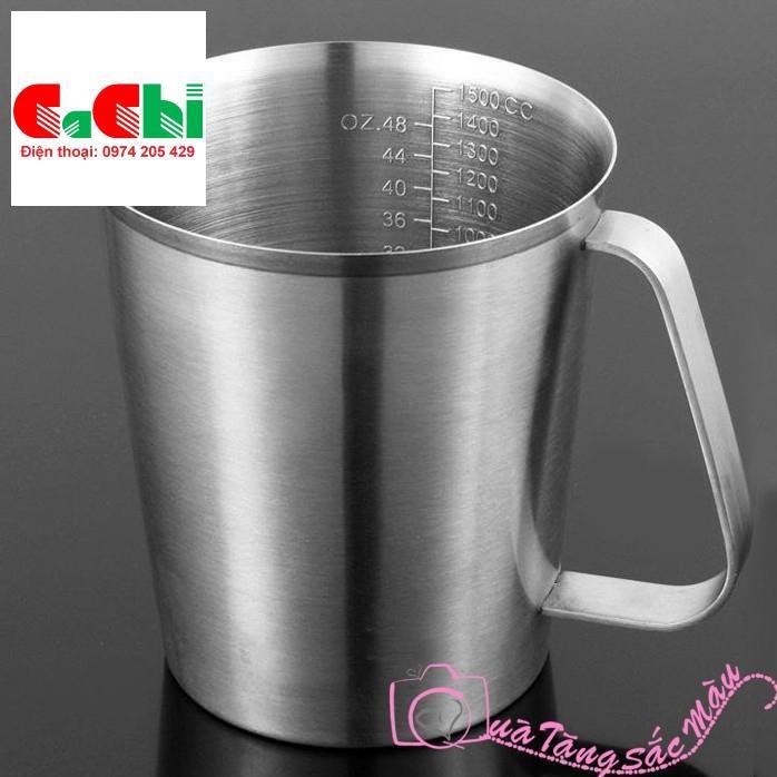 Ca đong bằng inox 304 dung tích 2000ml có chia vạch định mức | Shopee ...