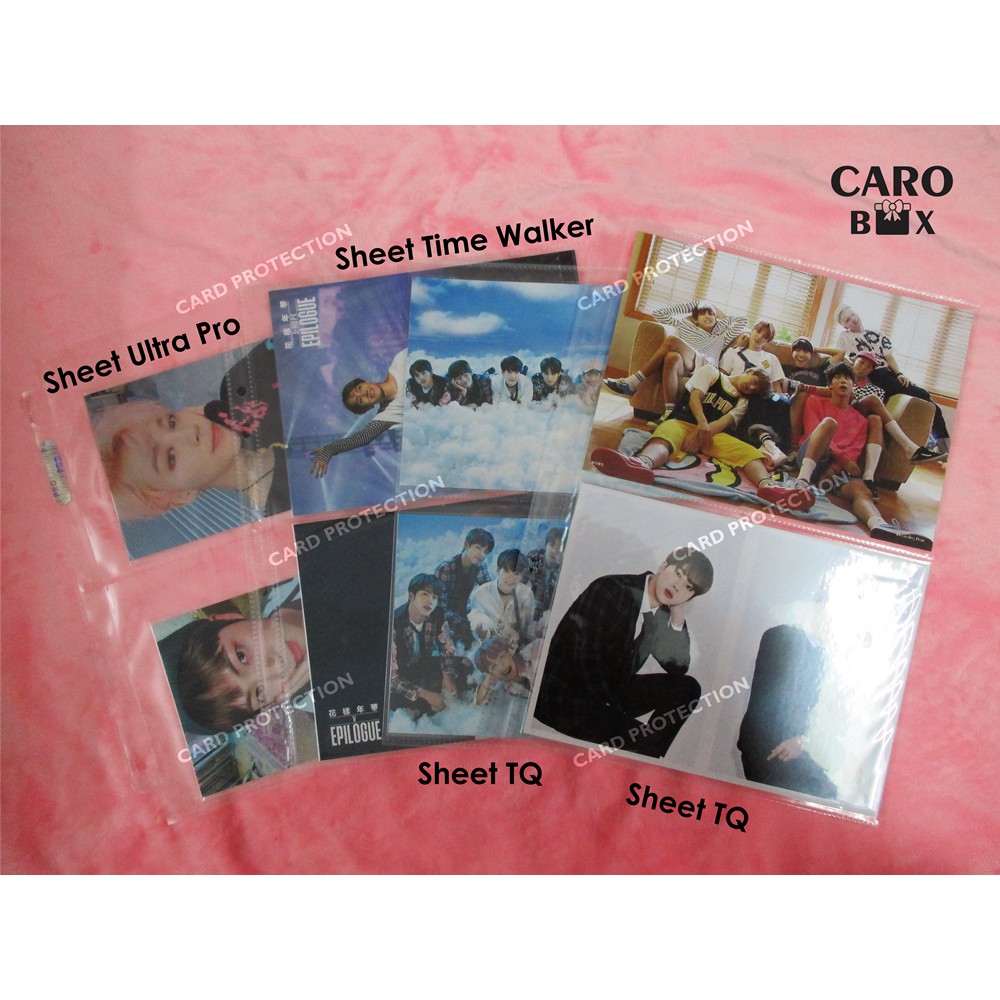 SHEET TRUNG QUỐC  - Bìa Nhựa Đựng Hình