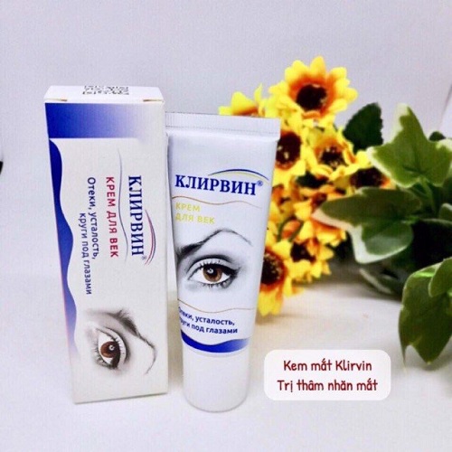 Kem Klirvin giảm thâm_tan bọng mắt của Nga 20g [CHÍNH HÃNG ] _Giúp vùng mắt rạng ngời_Như Gái Đôi Mươi