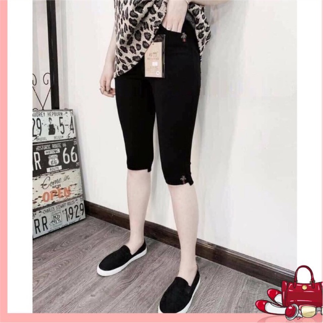 Quần legging ngố khuyên con ong