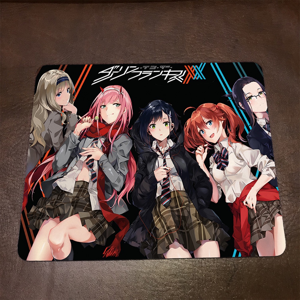 Lót chuột máy tính Anime Darling in the FranXX Wallpapers 1 Mousepad cao su êm ái. Nhận in theo yêu cầu