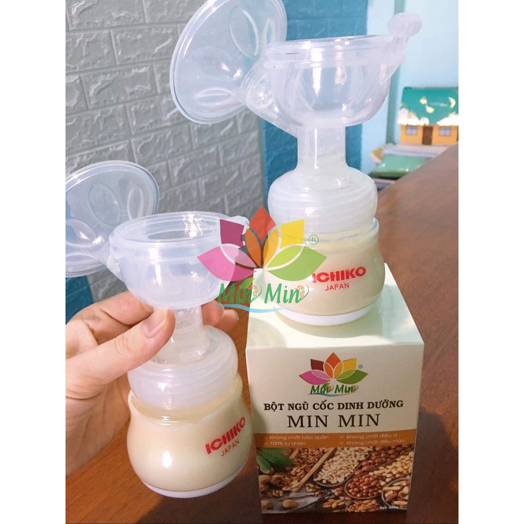 [Chính Hãng]  Ngũ Cốc Lợi Sữa Cao Cấp Min MIN - Ngũ Cốc Dinh Dưỡng 18 Loại Hạt- Ngũ Cốc  Mẹ Bầu (2HỘP 1kg) | BigBuy360 - bigbuy360.vn