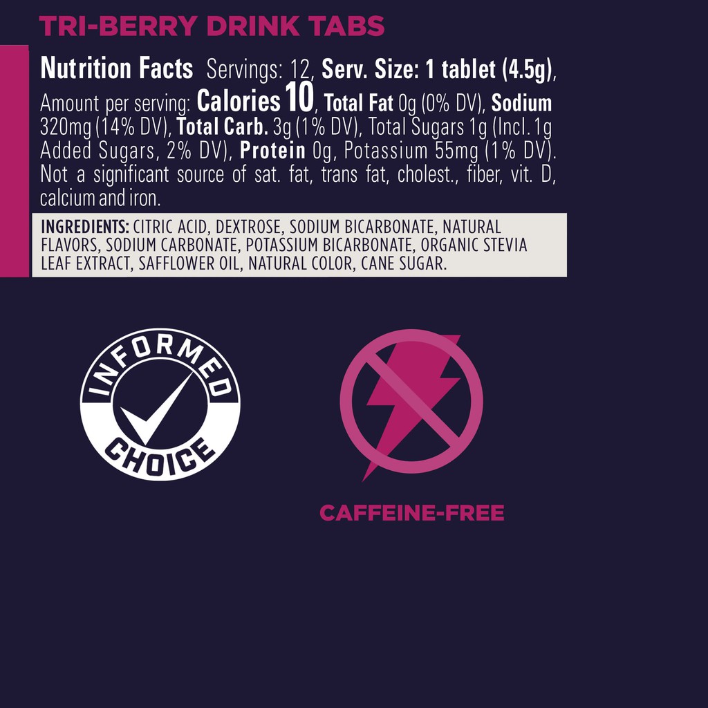 Viên Sủi GU ENERGY Hydration Drink Tabs - Ống 12 Viên - Bổ Sung Nước Và Điện Giải Khi Hoạt Động Thể Thao