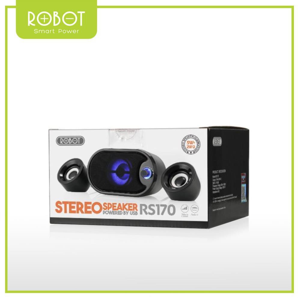 Giá Tốt-Loa máy tính laptop Âm thanh trung thực sống động - Robot RS170 -Hàng chính hãng