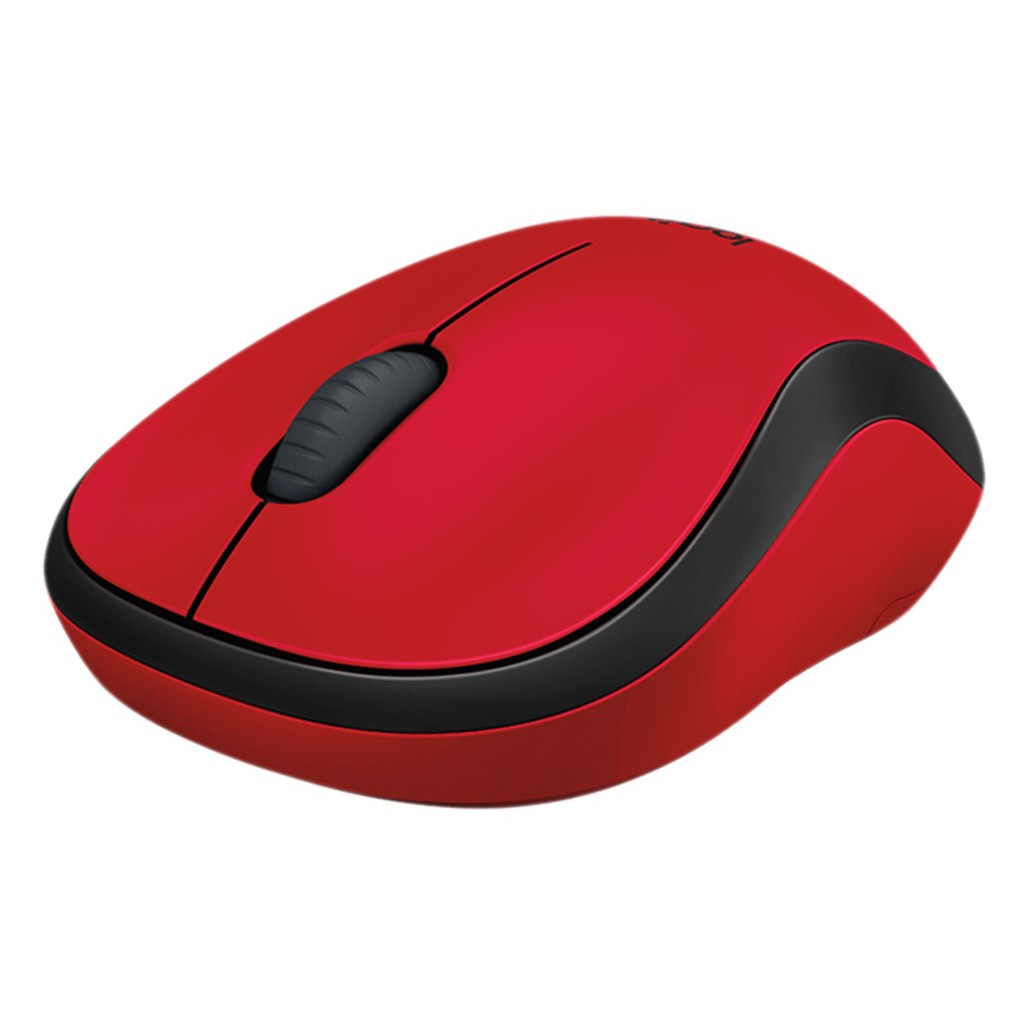 Chuột Wireless Logitech M221 Silent Plus ( Đỏ)-