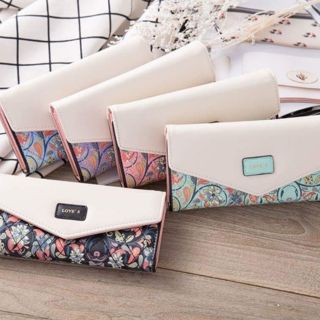 Ví Nữ Dáng Dài ví nữ dựng tiền ví nữ mini ví nữ Phong Cách Hàn Quốc Siêu Sang Chảnh